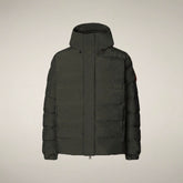 Parka uomo Leland verde terra | Save The Duck