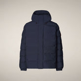 Men's Parka Leland in Blue Black | Save The Duck