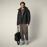 Parka uomo animal free Fraser nero - ARCTIC UOMO | Save The Duck