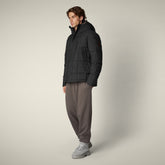 Parka uomo animal free Fraser nero - ARCTIC UOMO | Save The Duck