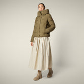 Parka donna animal free Arena verde militare - ARCTIC DONNA | Save The Duck