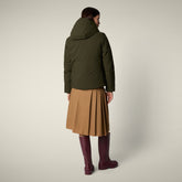 Parka donna animal free Esme verde scuro - ARCTIC DONNA | Save The Duck