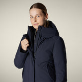 Parka donna animal free Esme blu nero - ARCTIC DONNA | Save The Duck