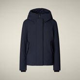 Parka donna animal free Esme blu nero - ARCTIC DONNA | Save The Duck