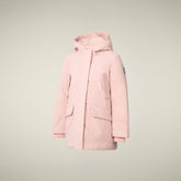 Parka bambina animal free Ally rosa baby | Save The Duck
