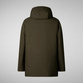 PARKA UOMO ELON IN LAND GREEN | Save The Duck