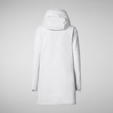 PARKA DONNA CON CAPPUCCIO NELLIE GRIGIO NEBBIA | Save The Duck