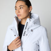 Parka donna animal free Nellie bianco - ARCTIC DONNA | Save The Duck