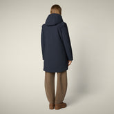 Parka donna animal free Nellie blu nero - ARCTIC DONNA | Save The Duck