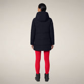 Women's Parka Bethany in Blue Black - Preview FW26 Woman | Save The Duck