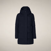 Women's Parka Bethany in Blue Black - Preview FW26 Woman | Save The Duck