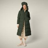 Parka donna animal free Missy verde scuro - ARCTIC DONNA | Save The Duck