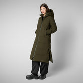 PARKA DONNA MISSY VERDE TERRA | Save The Duck