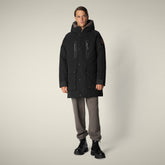 Men's Winter Parka KAILASH in black | Save The Duck