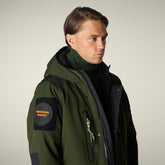 Men's Winter Parka KAILASH IN PINE GREEN | Save The Duck