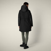 Women's Winter Parka Kamet in Black | Save The Duck
