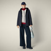 Parka donna animal free Mina blu nero - ARCTIC DONNA | Save The Duck