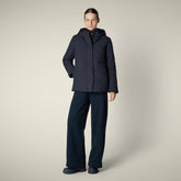 Parka donna animal free Mina blu nero - ARCTIC DONNA | Save The Duck