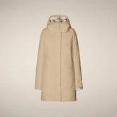 Damenparka Samantah in Steinbeige | Save The Duck