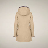 Damenparka Samantah in Steinbeige | Save The Duck