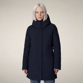 Women's Parka Samantah in Blue Black | Save The Duck