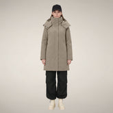 Damenparka Lolita in Steinbeige | Save The Duck