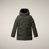 Boys' Parka Walter in Land Green | Save The Duck