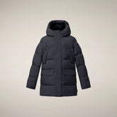 Boys' Parka Walter in Blue Black | Save The Duck