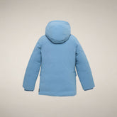 Jungenparka Mal in Delfinblau - Kids Collection | Save The Duck