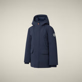 Parka bambino animal free Theo blu navy | Save The Duck