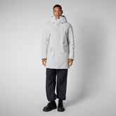 PARKA UOMO WILSON IN FOG GREY | Save The Duck
