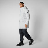PARKA UOMO WILSON IN FOG GREY | Save The Duck