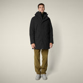 Parka uomo animal free Wilson nero - ARCTIC UOMO | Save The Duck