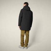 Parka uomo animal free Wilson nero - ARCTIC UOMO | Save The Duck