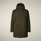Parka uomo animal free Wilson verde scuro - ARCTIC UOMO | Save The Duck