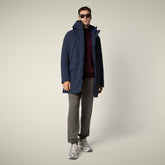 Parka uomo animal free Wilson blu navy - ARCTIC UOMO | Save The Duck