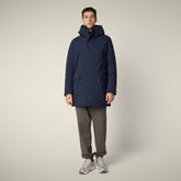 Parka uomo animal free Wilson blu navy - ARCTIC UOMO | Save The Duck
