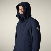 Parka uomo animal free Wilson blu navy - ARCTIC UOMO | Save The Duck
