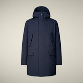 Parka uomo animal free Wilson blu navy - ARCTIC UOMO | Save The Duck