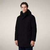 Herren-Parka Wilson in Schwarz | Save The Duck
