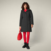 Parka donna animal free Sienna nero - ARCTIC DONNA | Save The Duck