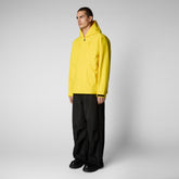 Man's jacket Vian in real yellow - Pro-Tech Man | Save The Duck