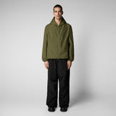 Man's jacket Zayn in dusty olive - Icons Man | Save The Duck