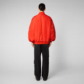 Unisex bomber jacket Ciara in poppy red | Save The Duck