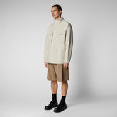 Man's jacket Irving in shore beige - New In Man | Save The Duck