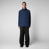 Man's jacket Mako in navy blue - Fashion Man | Save The Duck