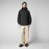 Woman's raincoat Suki in black - Rainy Woman | Save The Duck