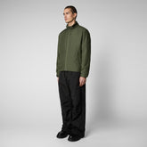 Man's jacket Yonas in dusty olive - New In Man | Save The Duck