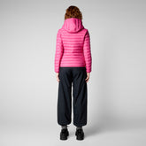 Woman's animal free puffer jacket Daisy in gem pink - Women's Animal-Free Puffer jackets | Save The Duck