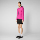 Woman's jacket Stella in fucsia pink | Save The Duck